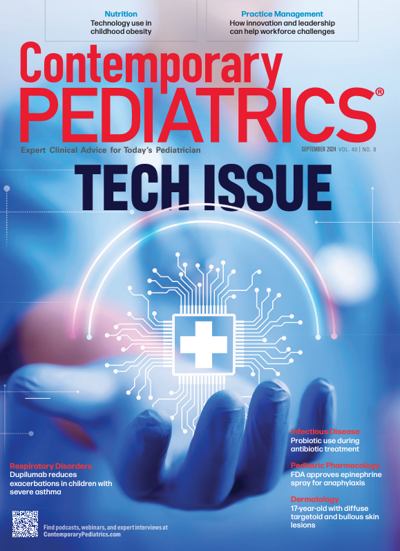 Click this image to view the September Tech issue of Contemporary Pediatrics.